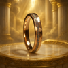 Elysian Vow — Faceted Rose Ring of Hera