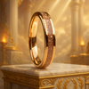 Queen’s Grace — Rose-Gold Ring of Hera