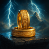 Aegis — Forged Gold Ring from the Armor of Zeus